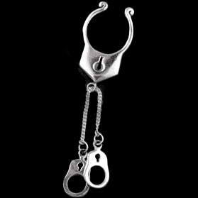 Handcuffs Nipple Clip-On