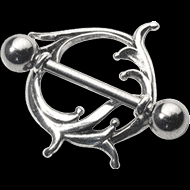 Leaves Nipple Barbell