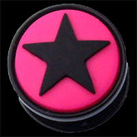 Acrylic Two-Piece Layered Star Plug