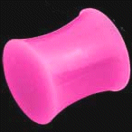 Double Flared Silicone Flesh Plug