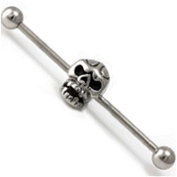 Industrial Scaffold Barbell - Horizontal Skull