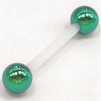 Flexi-Soft Titanium Ball Tongue Bar