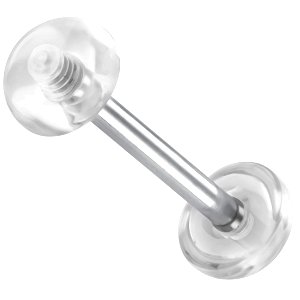 Acrylic Half-Ball Barbell