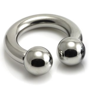 6mm Gauge Titanium Circular Barbell - Internally-Threaded