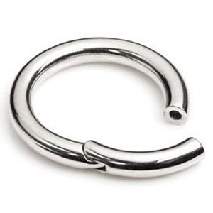 2.0mm Gauge Titanium Hinged Segment Ring