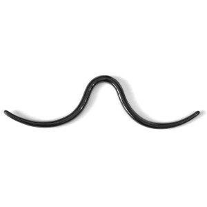 PVD Black Septum Moustache - Style 2