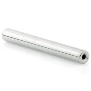 1.2mm Gauge Threadless Titanium Barbell - Stem Only