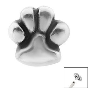 1.2mm Gauge Steel Pawprint Attachment - Internally-Threaded