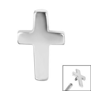 1.2mm Gauge Steel Crucifix Attachment - Internally-Threaded