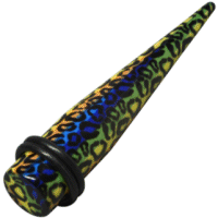 Straight Rainbow Leopard Stretcher