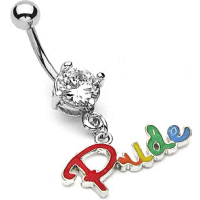 Rainbow 'Pride' Belly Bar