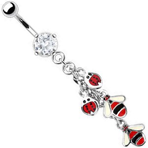 Bees & Ladybirds Belly Bar