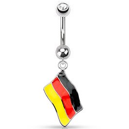 Germany Flag Belly Bar