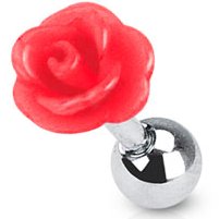 Rose Ear Stud