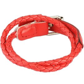 Red Leather Bracelet