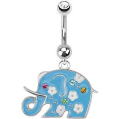 Enamel Elephant Belly Bar