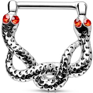 Twisted Snakes Nipple Clicker