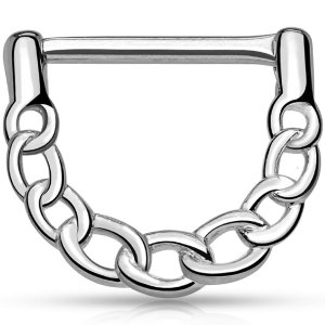 Steel Chain Link Nipple Clicker