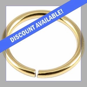 9 Carat Yellow Gold Continuous Ring