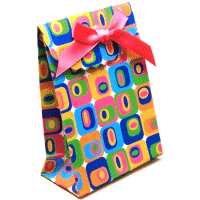 Multi-Coloured Gift Bag