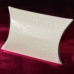 Satin Ivory Textured Gift Box
