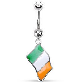 Ireland Flag Belly Bar