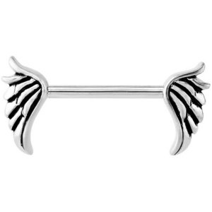 Angel Wings Nipple Barbell