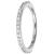 1.4mm Jewelled Steel Hinged Ring - view 1
