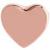 PVD Rose Gold Heart Nose Stud - view 2