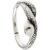 1.2mm Gauge Steel Snake Hinged Ring - view 1