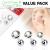 Triple Pack of Flat Jewel Ear Studs - view 3