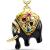 Gold-Plated Black Elephant Belly Bar - view 2