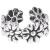 925 Sterling Silver Ear Cuff - Daisies - view 1