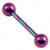 1.6mm Gauge Titanium Candy Barbell - view 3