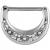 Jewelled Steel Nipple Clicker - view 1