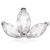 1.2mm Gauge 14ct White Gold Triple Jewelled Marquise Fan Attachment - Internally-Threaded - view 1