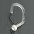 Curved Nose Retainer with 2.5mm Head - view 1