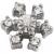 Steel Jewelled Snowflake Dermal Anchor Attachment - view 1