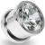 Steel Encased Jewel Two-Piece Plug - view 1