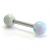 Opal Balls Steel Barbell - view 2