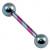 1.6mm Gauge Titanium Candy Barbell - view 2