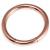 PVD Rose Gold Smooth Segment Ring - view 1