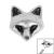 1.2mm Gauge Steel Fox Face Attachment - Internally-Threaded - view 1