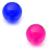 Colourful Acrylic Balls (2-Pack) - view 1