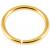 18ct Gold-Plated Continuous Ring - view 1