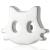 1.2mm Gauge Titanium Big Eyes Cat Attachment - Internally-Threaded - view 1