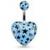 Multi Stars Heart-Shaped Belly Bar - view 3