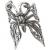 Steel Butterfly Ear Cuff - view 1