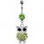 Jewelled Owl Belly Bar - view 1