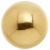 1.2mm Gauge 14ct Yellow Gold Ball Attachment - Internally-Threaded - view 1